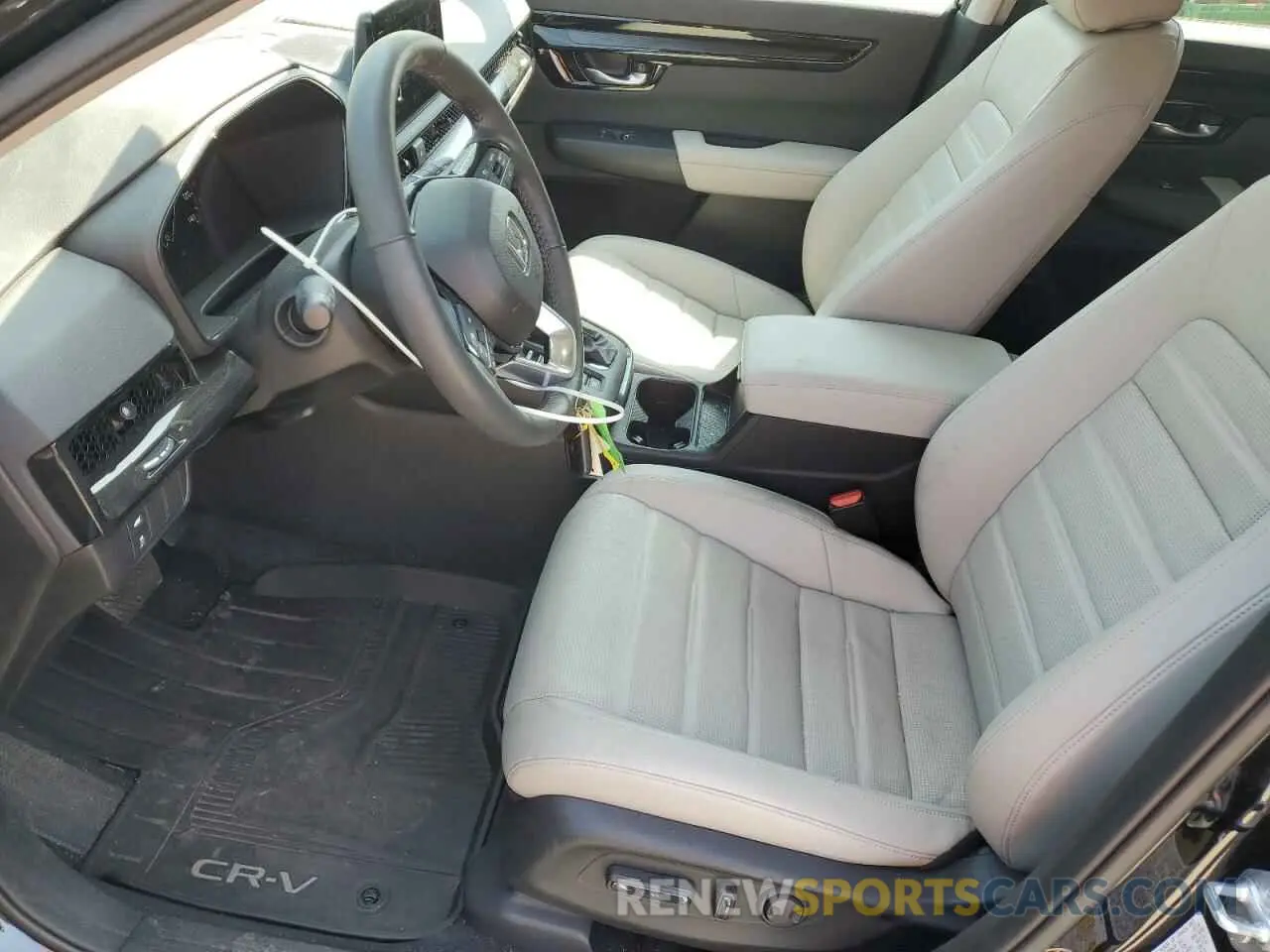7 fotografías del automóvil dañado 2HKRS4H79RH470358 HONDA CRV 2024
