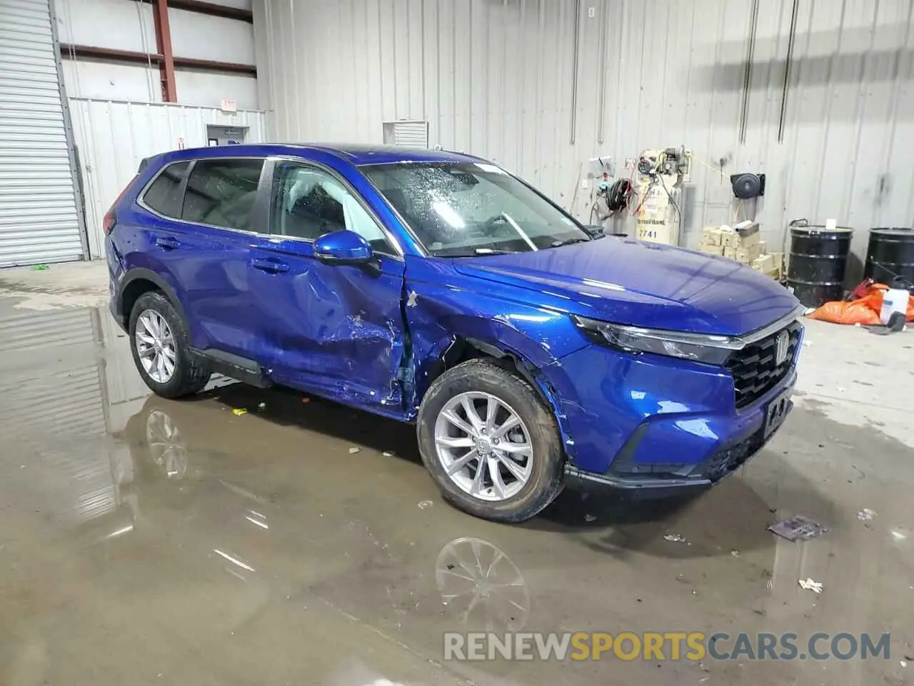 4 fotografías del automóvil dañado 2HKRS4H79RH478640 HONDA CRV 2024