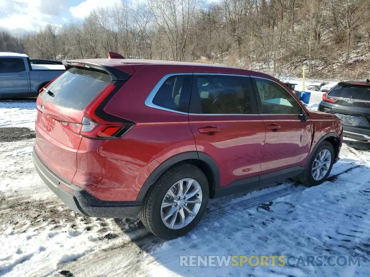 3 fotografías del automóvil dañado 2HKRS4H79RH483773 HONDA CRV 2024