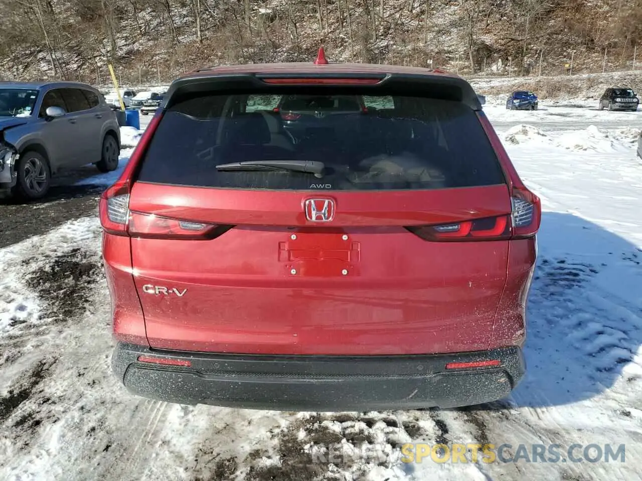 6 fotografías del automóvil dañado 2HKRS4H79RH483773 HONDA CRV 2024