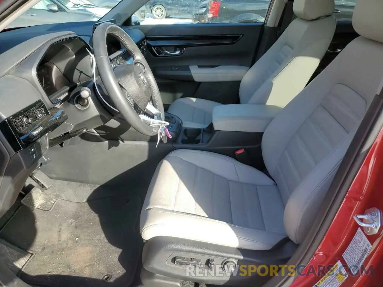 7 fotografías del automóvil dañado 2HKRS4H79RH483773 HONDA CRV 2024