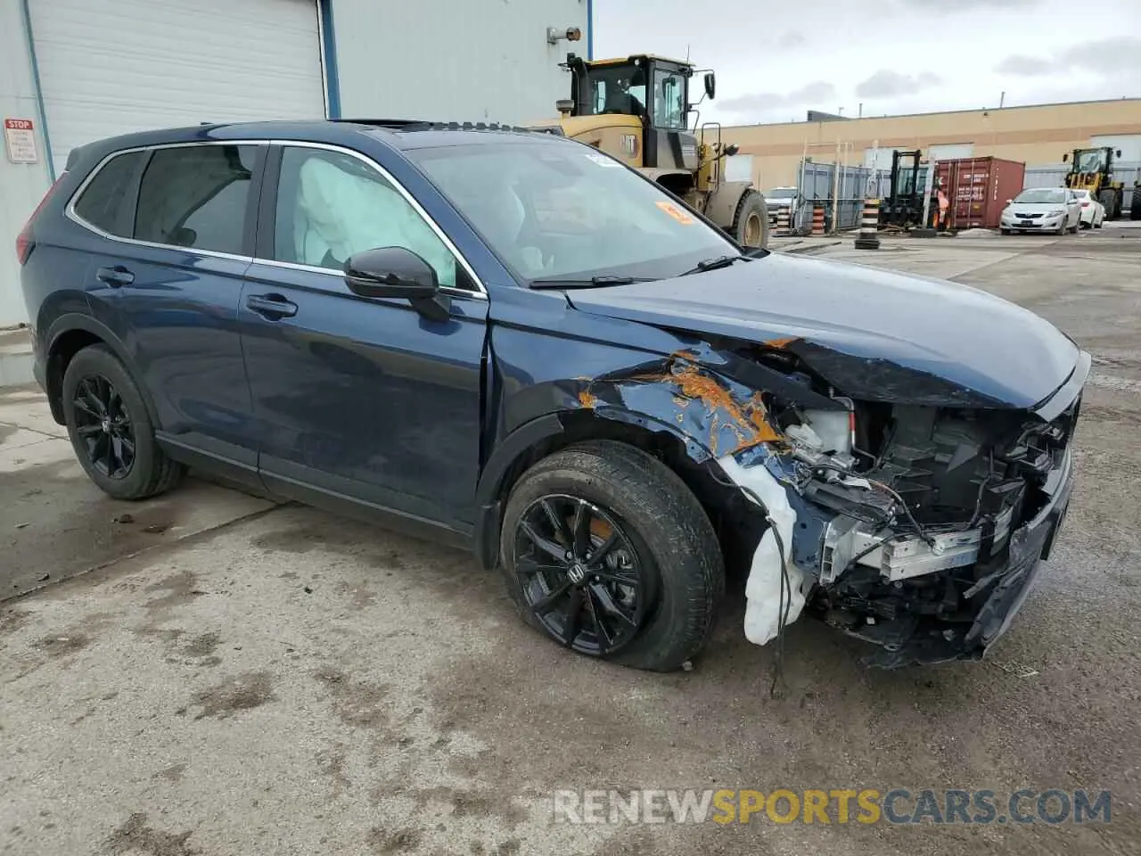 4 fotografías del automóvil dañado 2HKRS6H73RH201025 HONDA CRV 2024