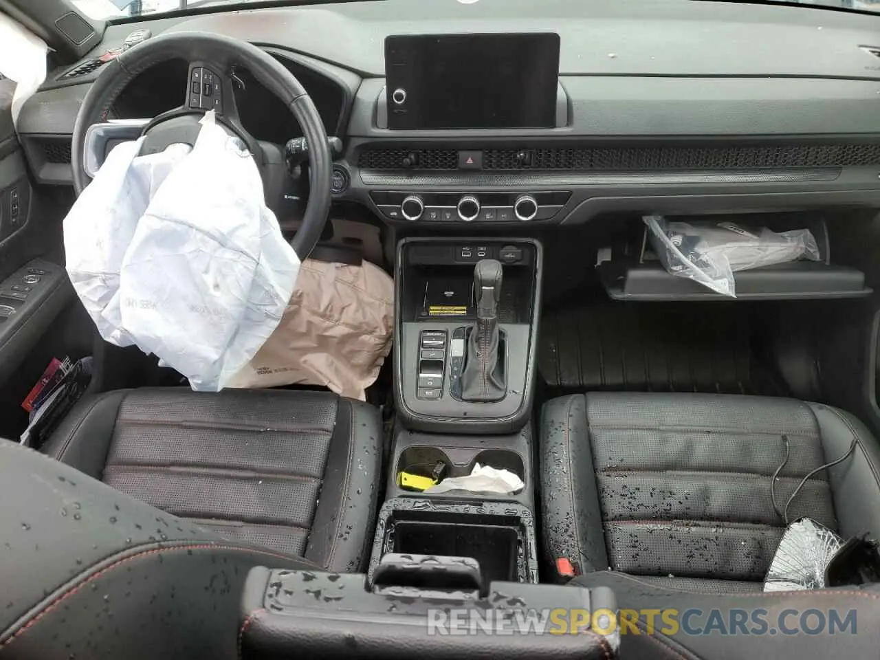 8 fotografías del automóvil dañado 2HKRS6H73RH201025 HONDA CRV 2024