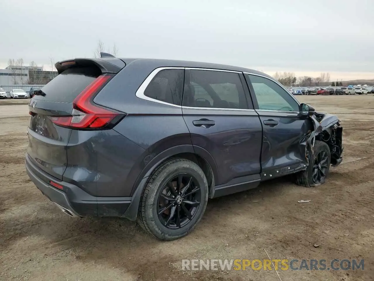 3 fotografías del automóvil dañado 2HKRS6H78RH209024 HONDA CRV 2024