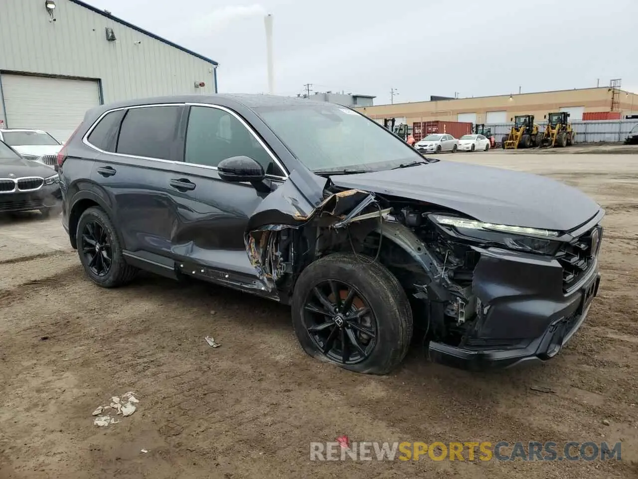 4 fotografías del automóvil dañado 2HKRS6H78RH209024 HONDA CRV 2024