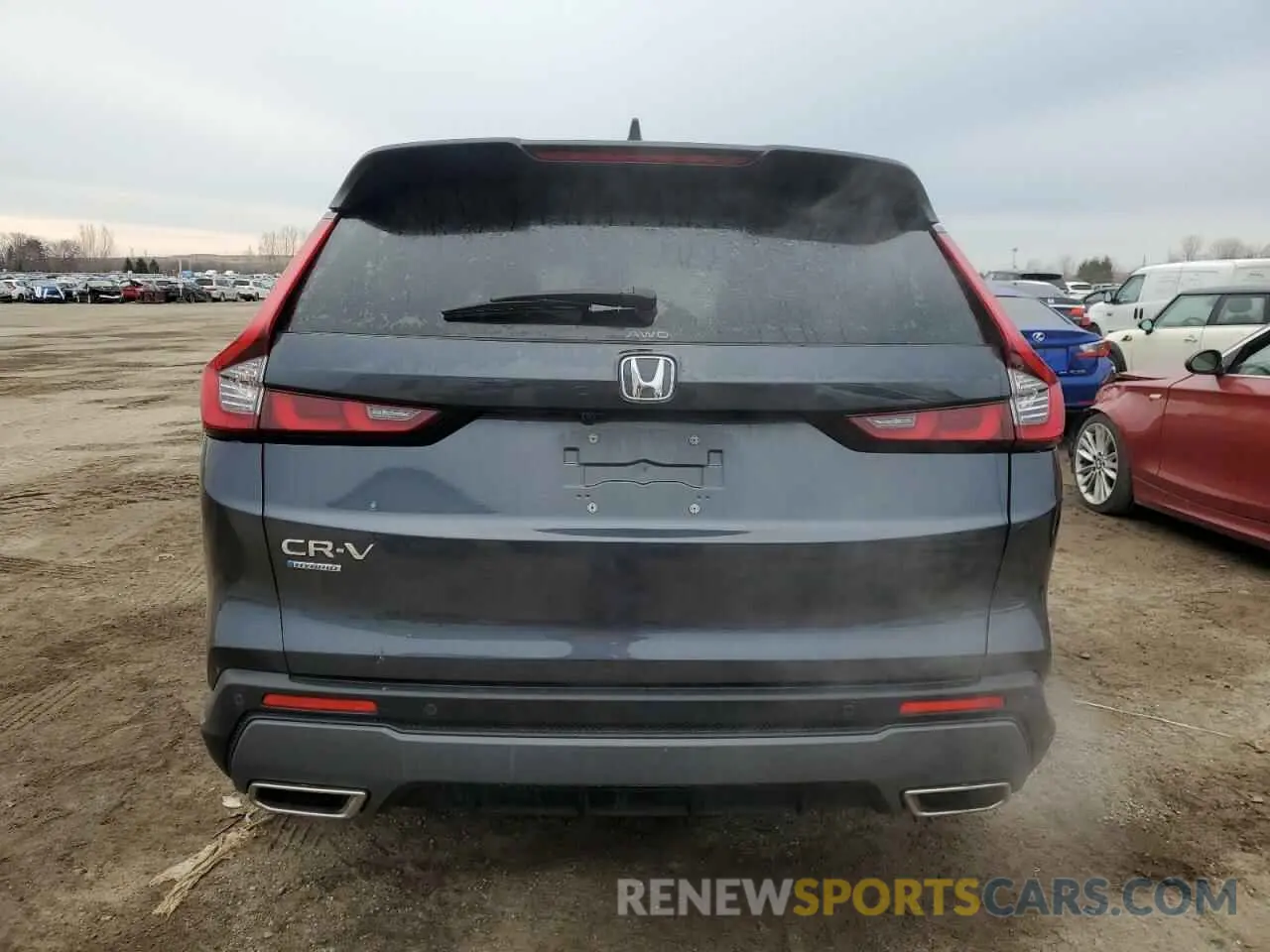 6 fotografías del automóvil dañado 2HKRS6H78RH209024 HONDA CRV 2024