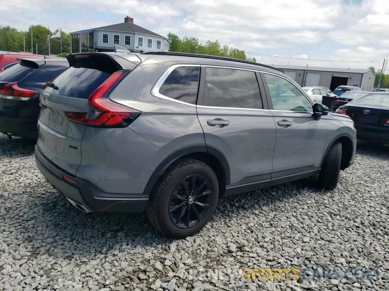 3 fotografías del automóvil dañado 2HKRS6H80RH802286 HONDA CRV 2024