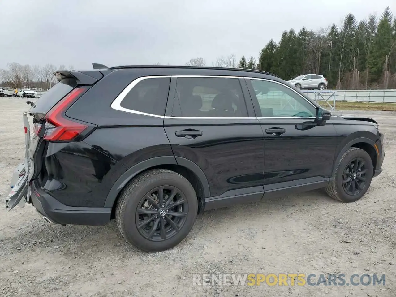 3 fotografías del automóvil dañado 2HKRS6H82RH812818 HONDA CRV 2024