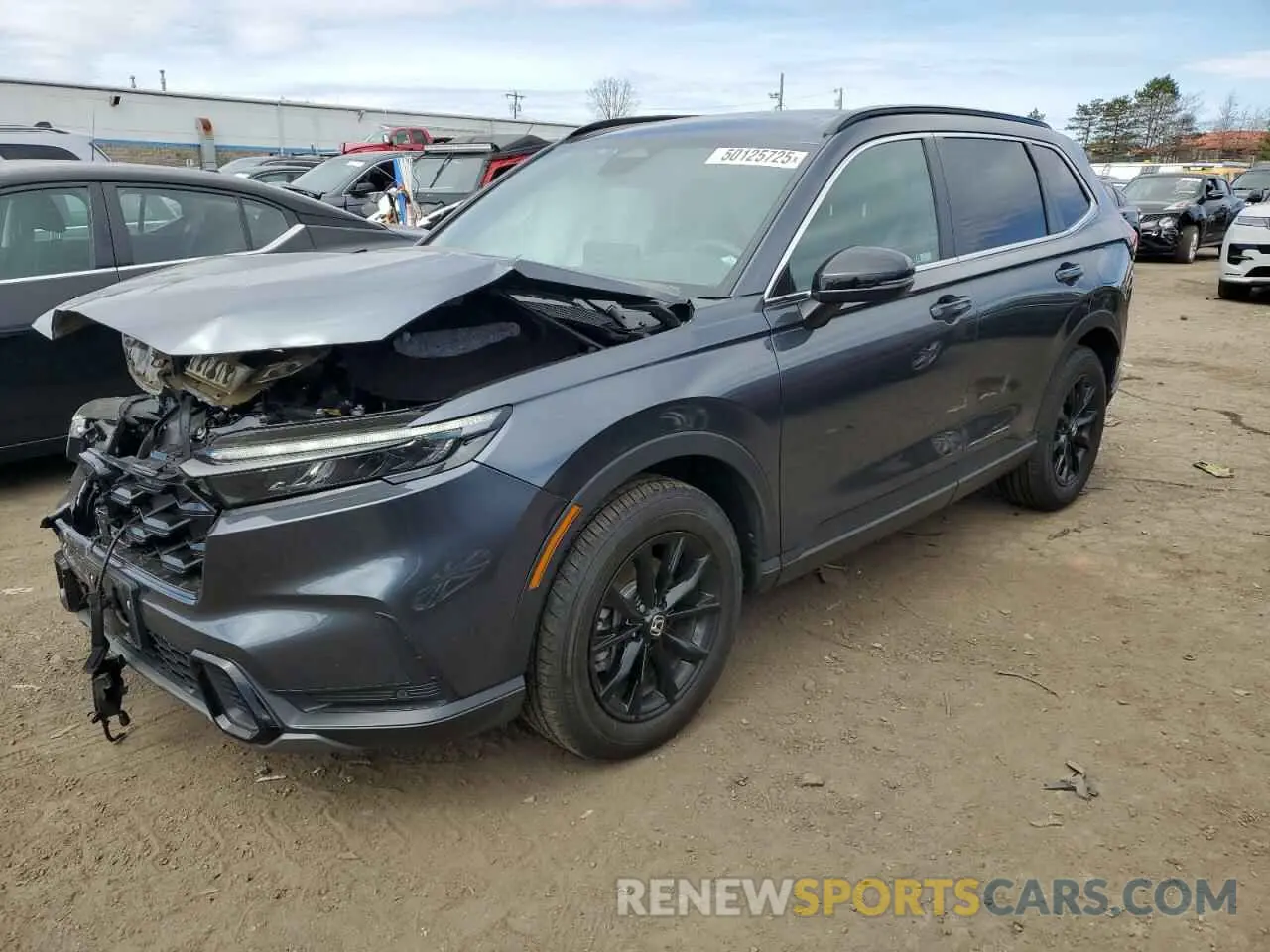 1 fotografías del automóvil dañado 2HKRS6H84RH810486 HONDA CRV 2024