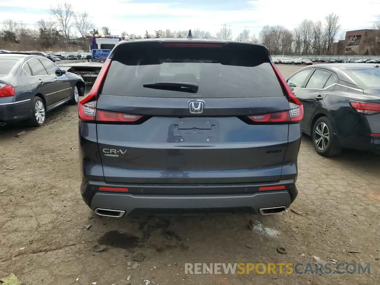 6 fotografías del automóvil dañado 2HKRS6H84RH810486 HONDA CRV 2024