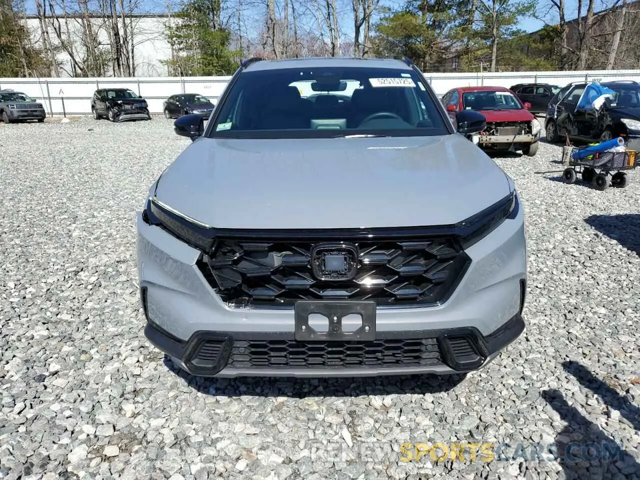 5 fotografías del automóvil dañado 2HKRS6H86RH808125 HONDA CRV 2024