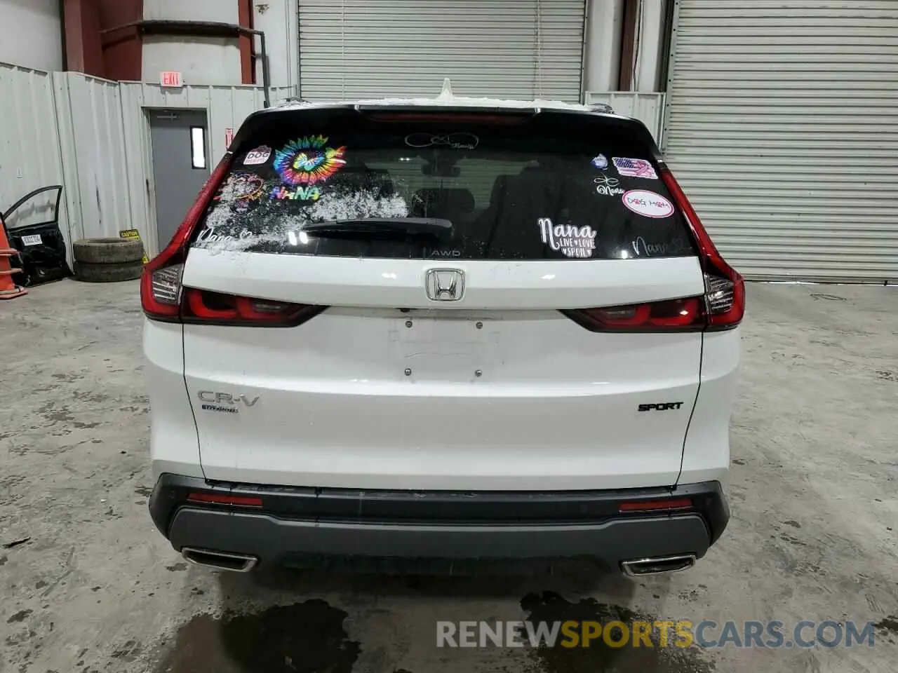 6 fotografías del automóvil dañado 2HKRS6H86RH813907 HONDA CRV 2024