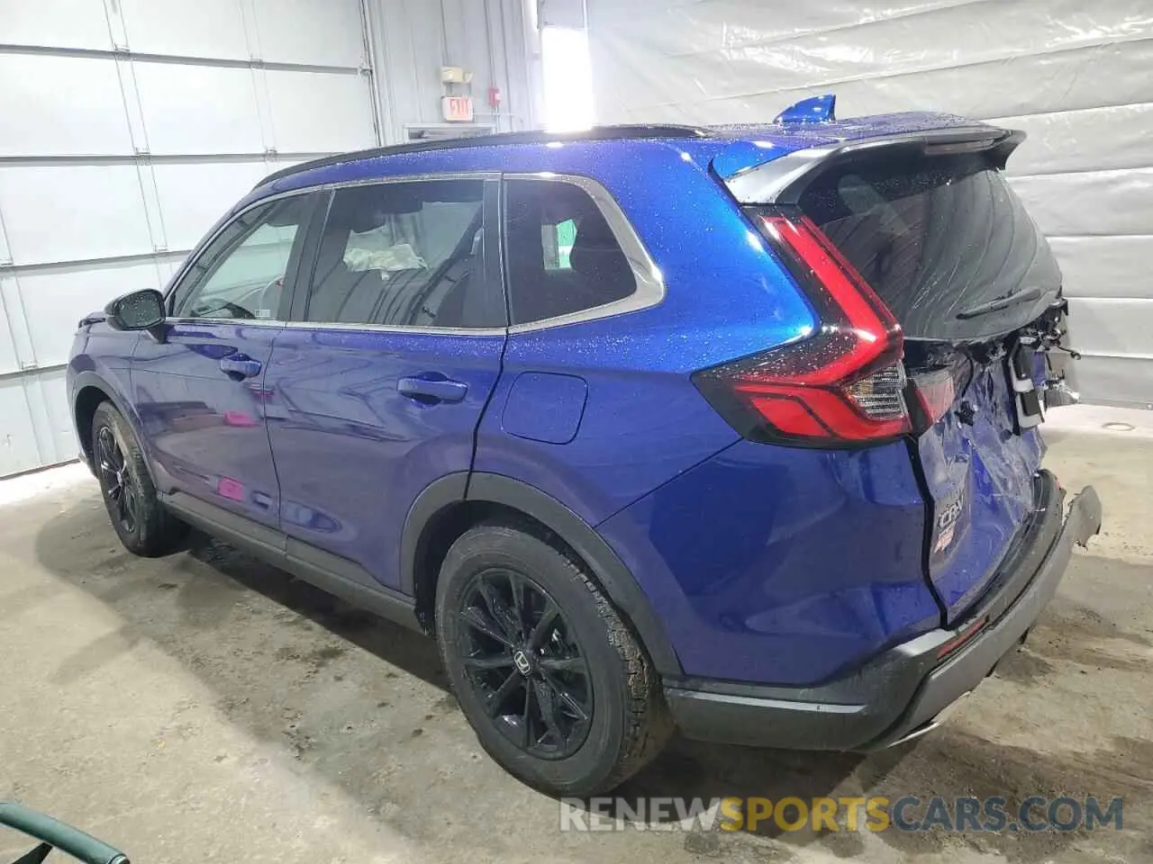 2 fotografías del automóvil dañado 2HKRS6H88RH812046 HONDA CRV 2024