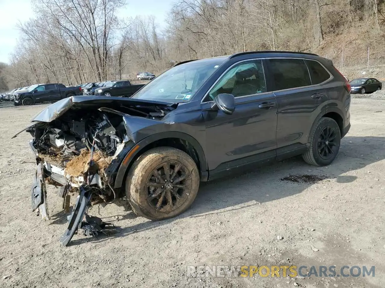 1 fotografías del automóvil dañado 2HKRS6H8XRH813683 HONDA CRV 2024