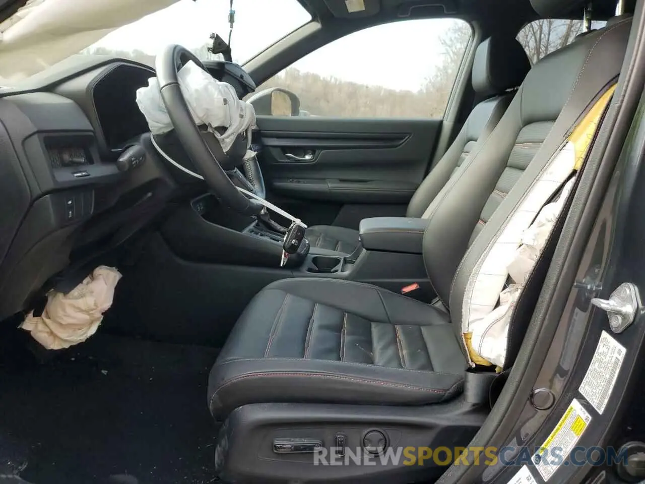 7 fotografías del automóvil dañado 2HKRS6H8XRH813683 HONDA CRV 2024