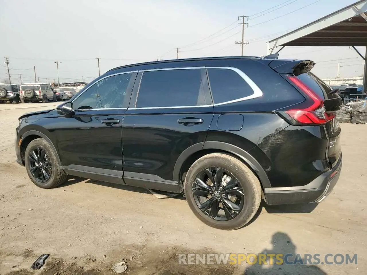 2 fotografías del automóvil dañado 2HKRS6H97RH809034 HONDA CRV 2024