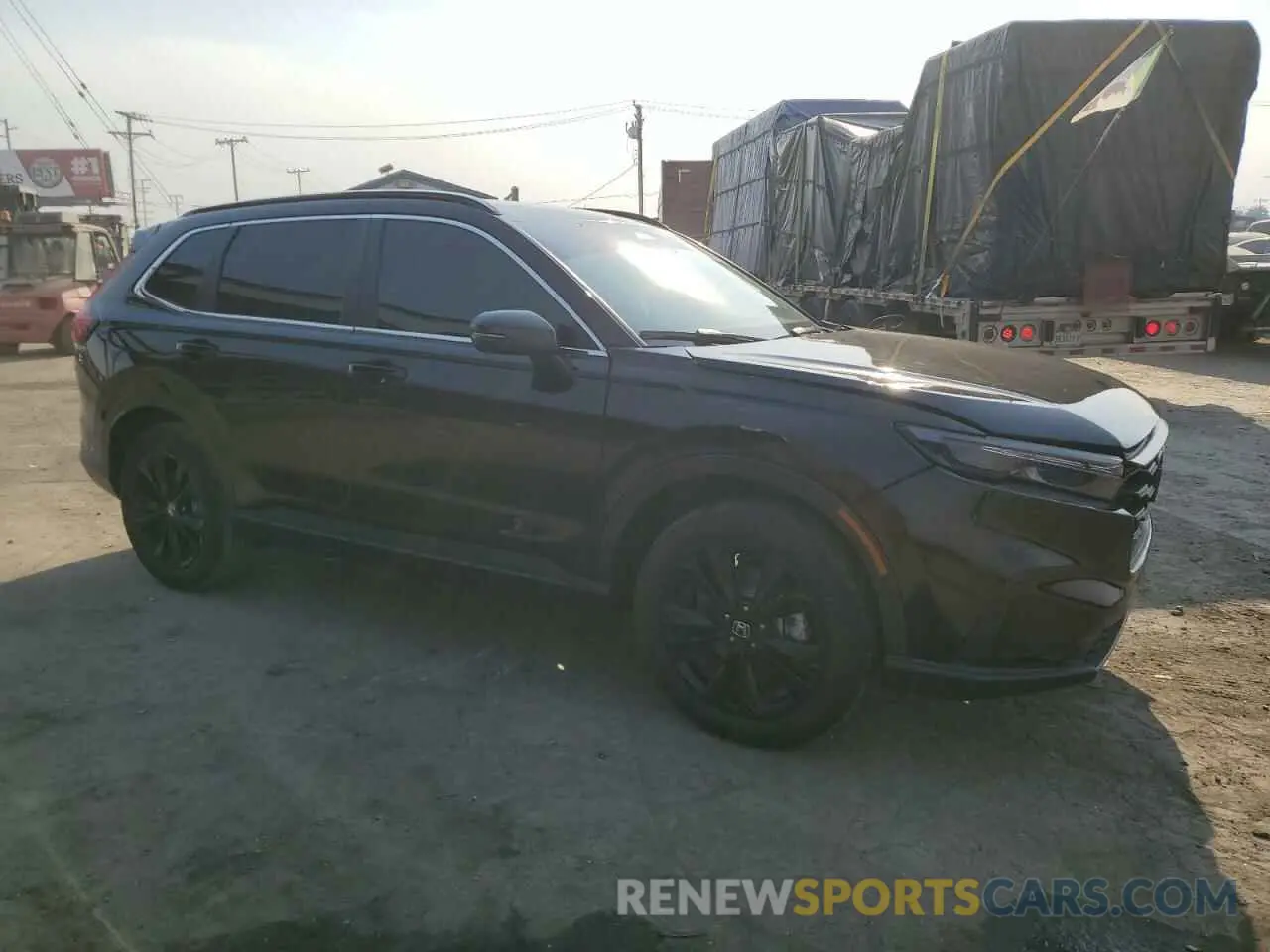 4 fotografías del automóvil dañado 2HKRS6H97RH809034 HONDA CRV 2024