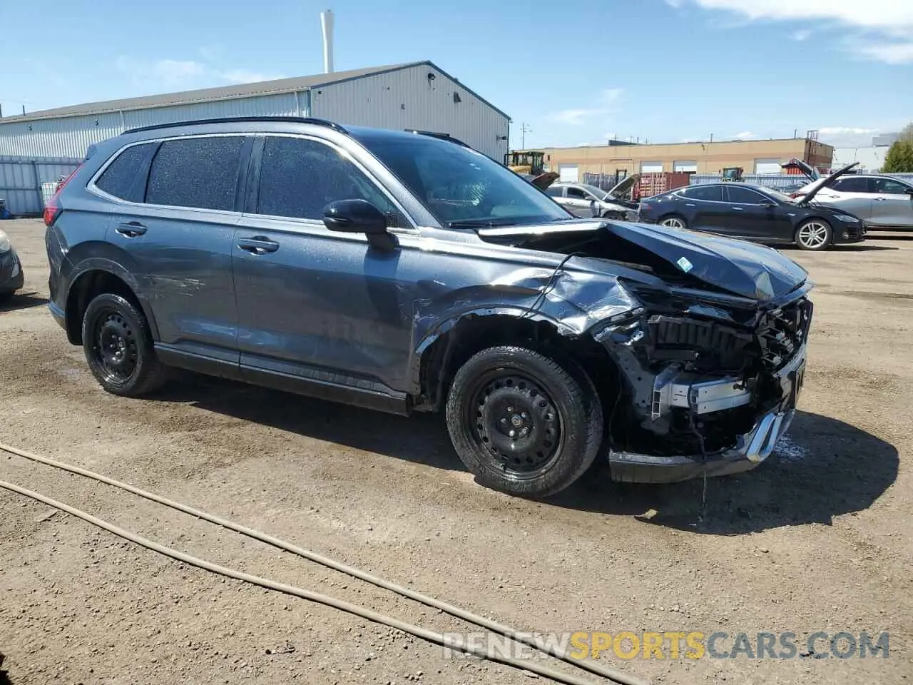 4 fotografías del automóvil dañado 2HKRS6H99RH207011 HONDA CRV 2024