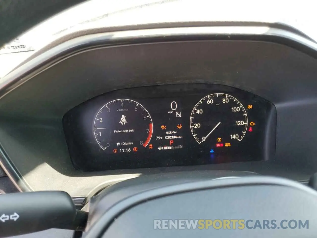 9 fotografías del automóvil dañado 5J6RS3H20RL000434 HONDA CRV 2024