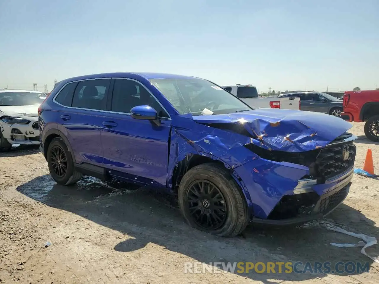 4 fotografías del automóvil dañado 5J6RS3H27RL000494 HONDA CRV 2024