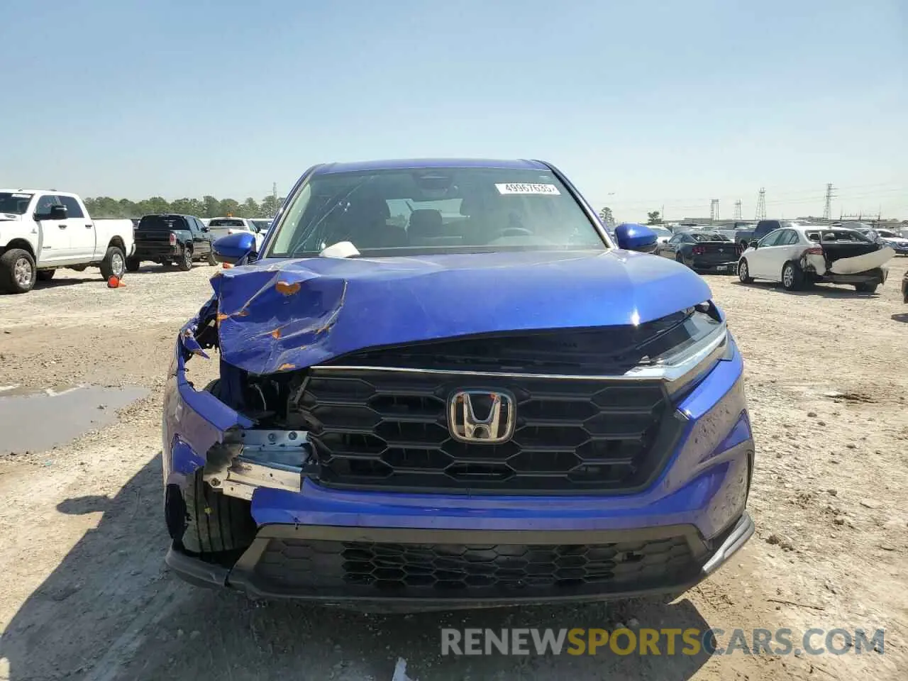 5 fotografías del automóvil dañado 5J6RS3H27RL000494 HONDA CRV 2024