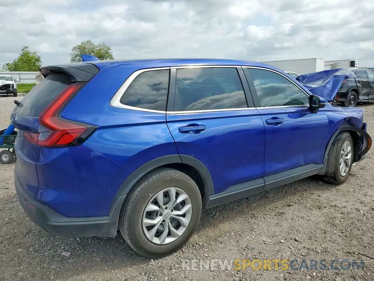3 fotografías del automóvil dañado 5J6RS3H27RL004805 HONDA CRV 2024