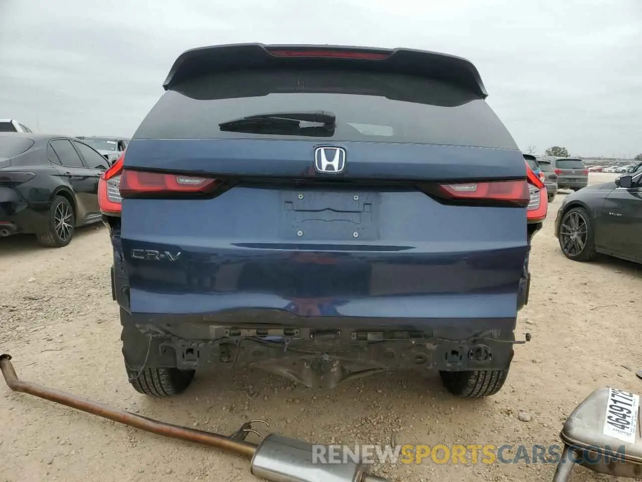 6 fotografías del automóvil dañado 5J6RS3H45RL005226 HONDA CRV 2024