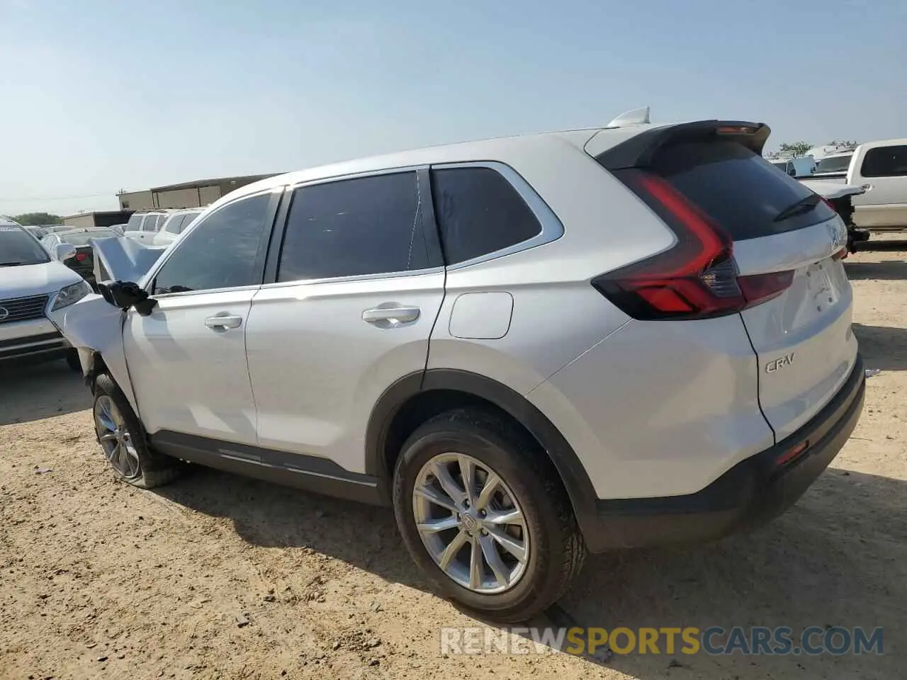 2 fotografías del automóvil dañado 5J6RS3H75RL005785 HONDA CRV 2024