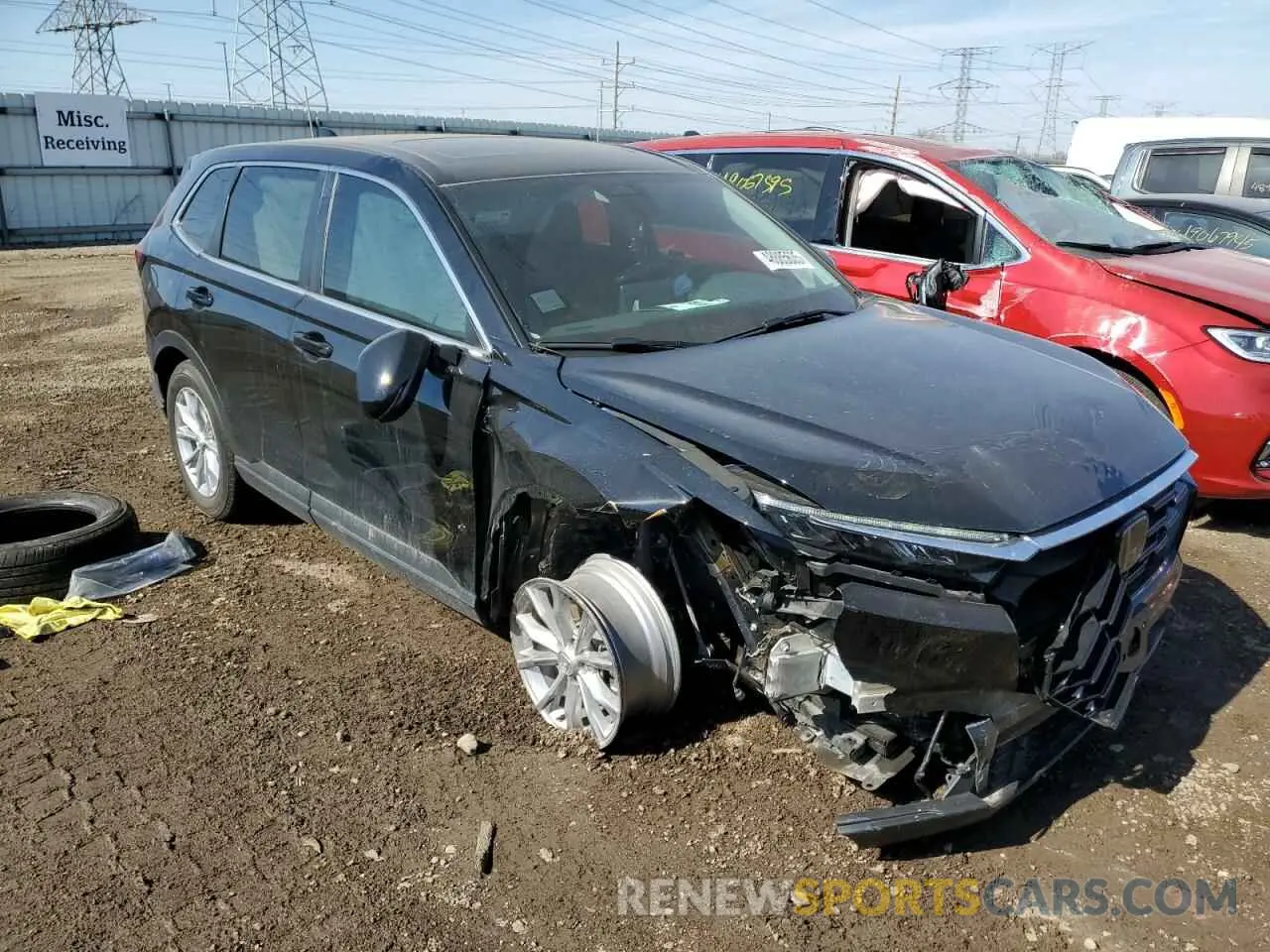 4 fotografías del automóvil dañado 5J6RS4H72RL005099 HONDA CRV 2024