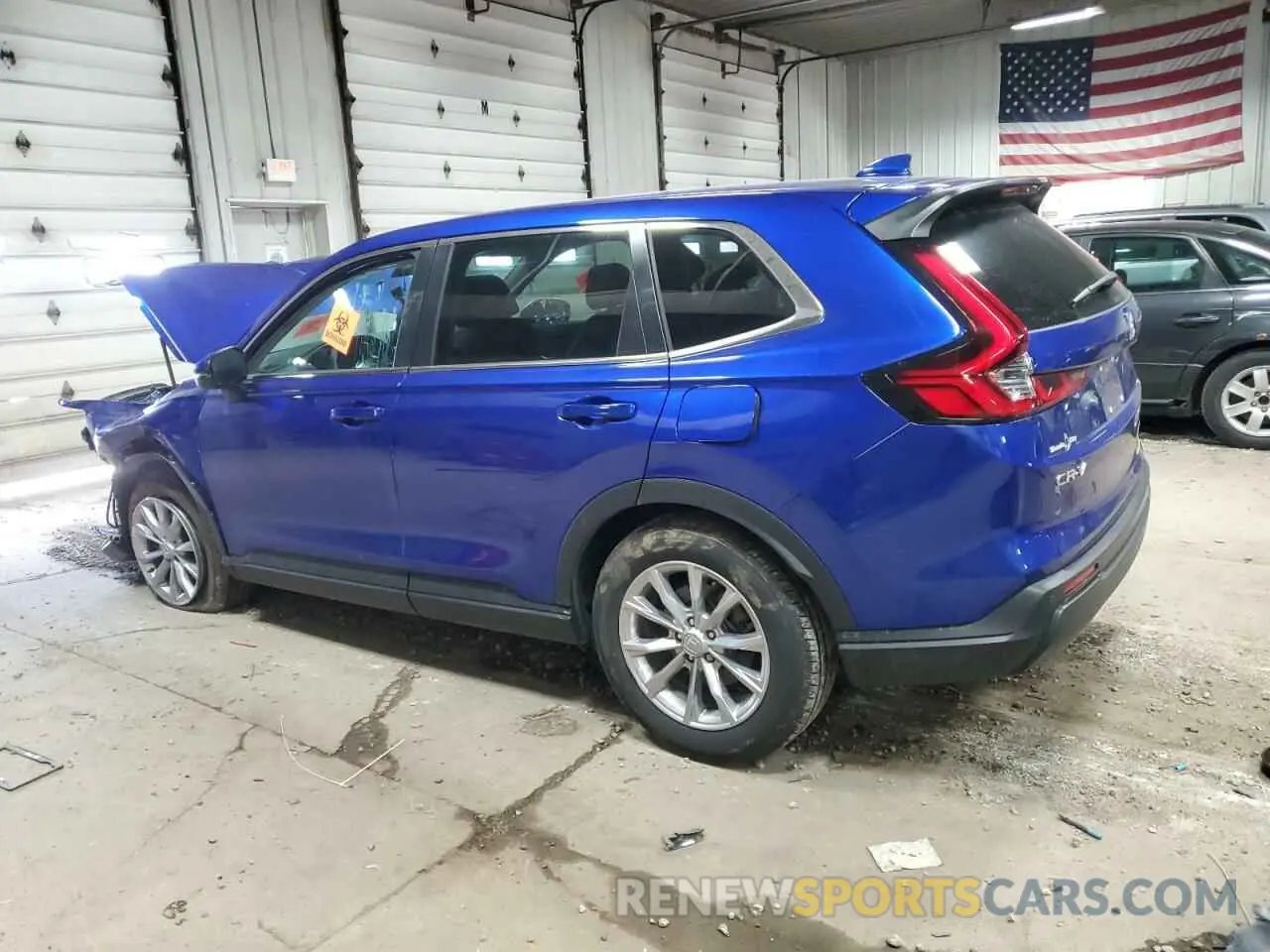 2 fotografías del automóvil dañado 5J6RS4H74RL002382 HONDA CRV 2024