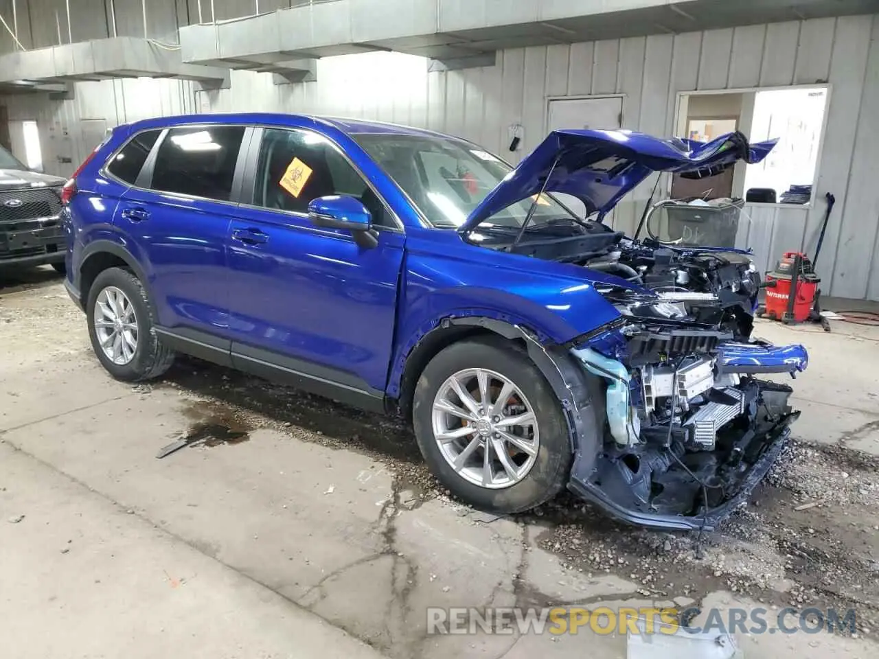 4 fotografías del automóvil dañado 5J6RS4H74RL002382 HONDA CRV 2024