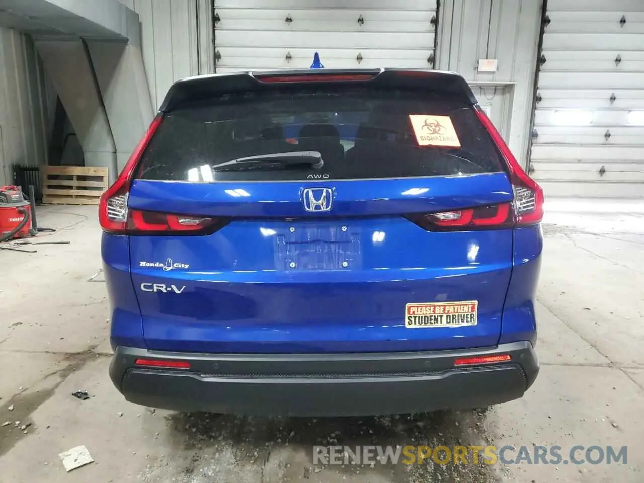 6 fotografías del automóvil dañado 5J6RS4H74RL002382 HONDA CRV 2024