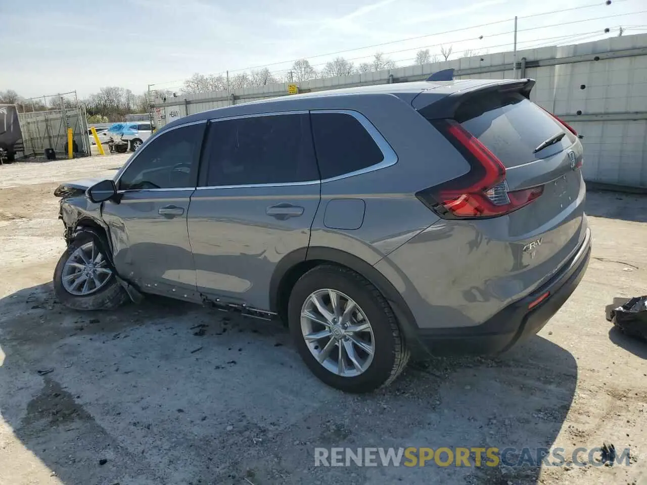 2 fotografías del automóvil dañado 5J6RS4H76RL014954 HONDA CRV 2024