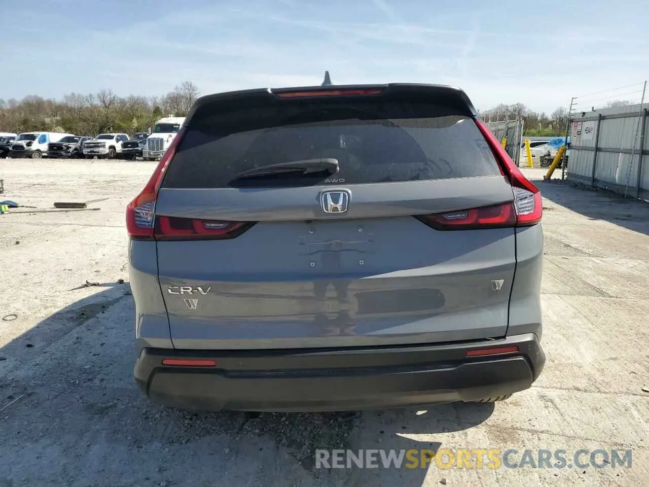 6 fotografías del automóvil dañado 5J6RS4H76RL014954 HONDA CRV 2024