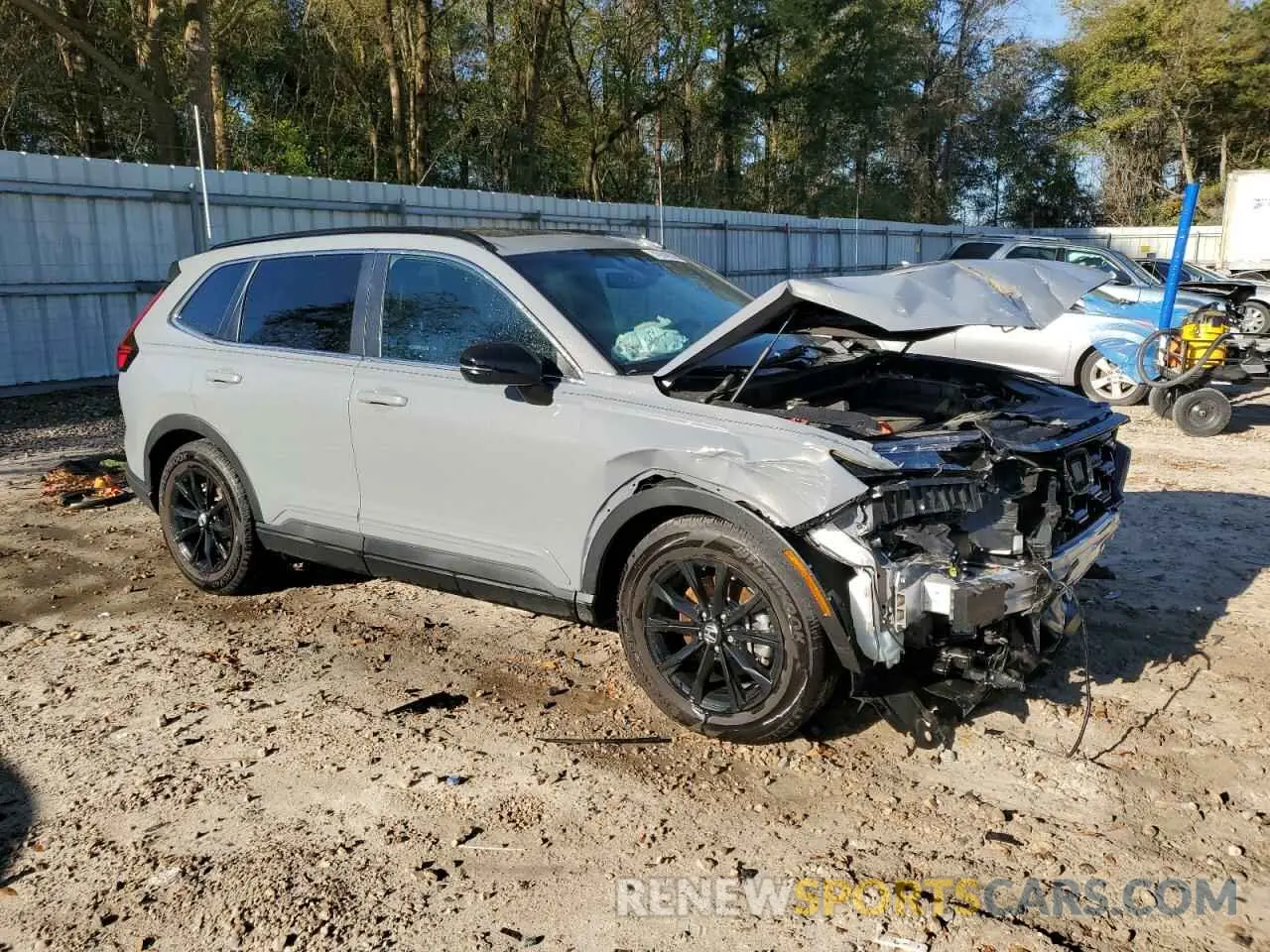 4 fotografías del automóvil dañado 5J6RS5H84RL006706 HONDA CRV 2024