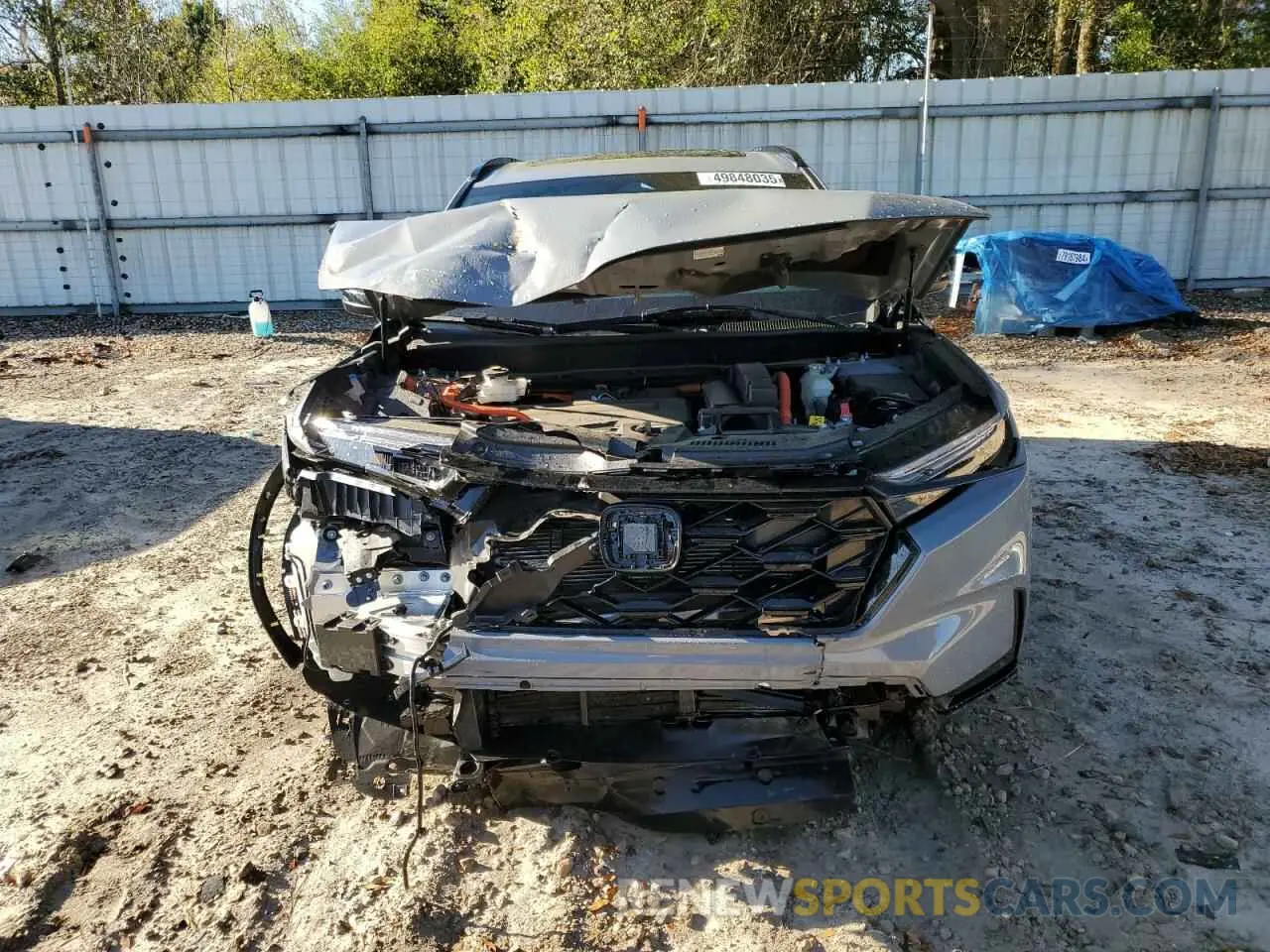 5 fotografías del automóvil dañado 5J6RS5H84RL006706 HONDA CRV 2024