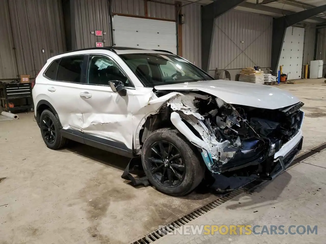 4 fotografías del automóvil dañado 5J6RS6H51RL023328 HONDA CRV 2024