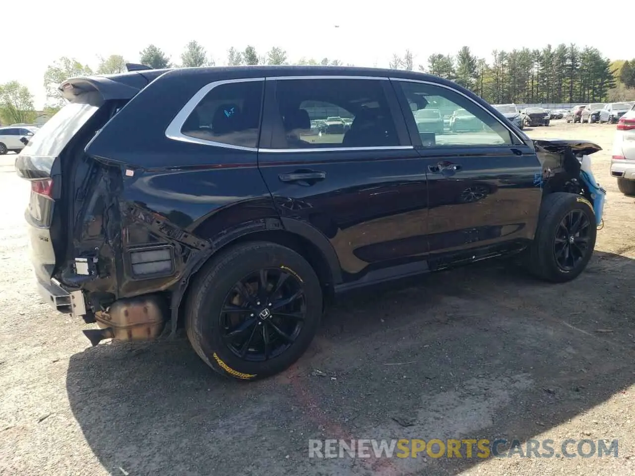 3 fotografías del automóvil dañado 5J6RS6H52RL005937 HONDA CRV 2024