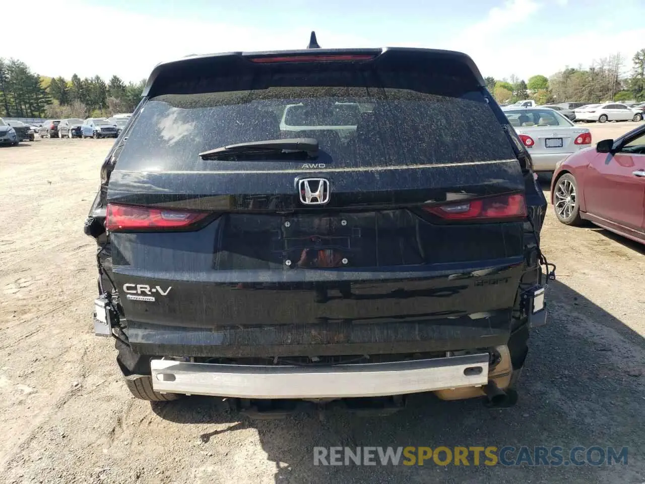 6 fotografías del automóvil dañado 5J6RS6H52RL005937 HONDA CRV 2024