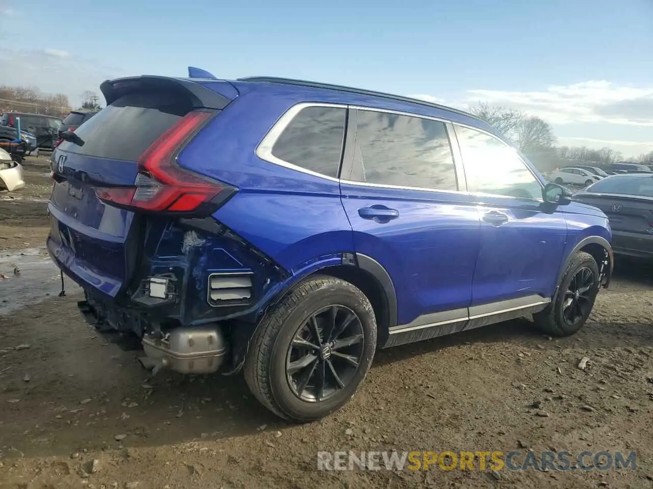 3 fotografías del automóvil dañado 5J6RS6H85RL010625 HONDA CRV 2024