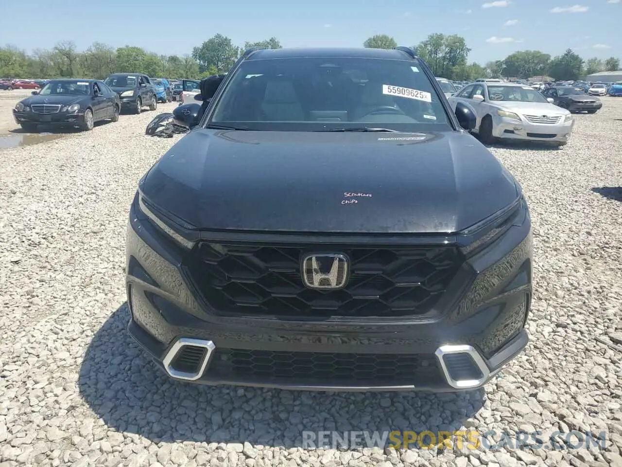 5 fotografías del automóvil dañado 5J6RS6H90RL016180 HONDA CRV 2024