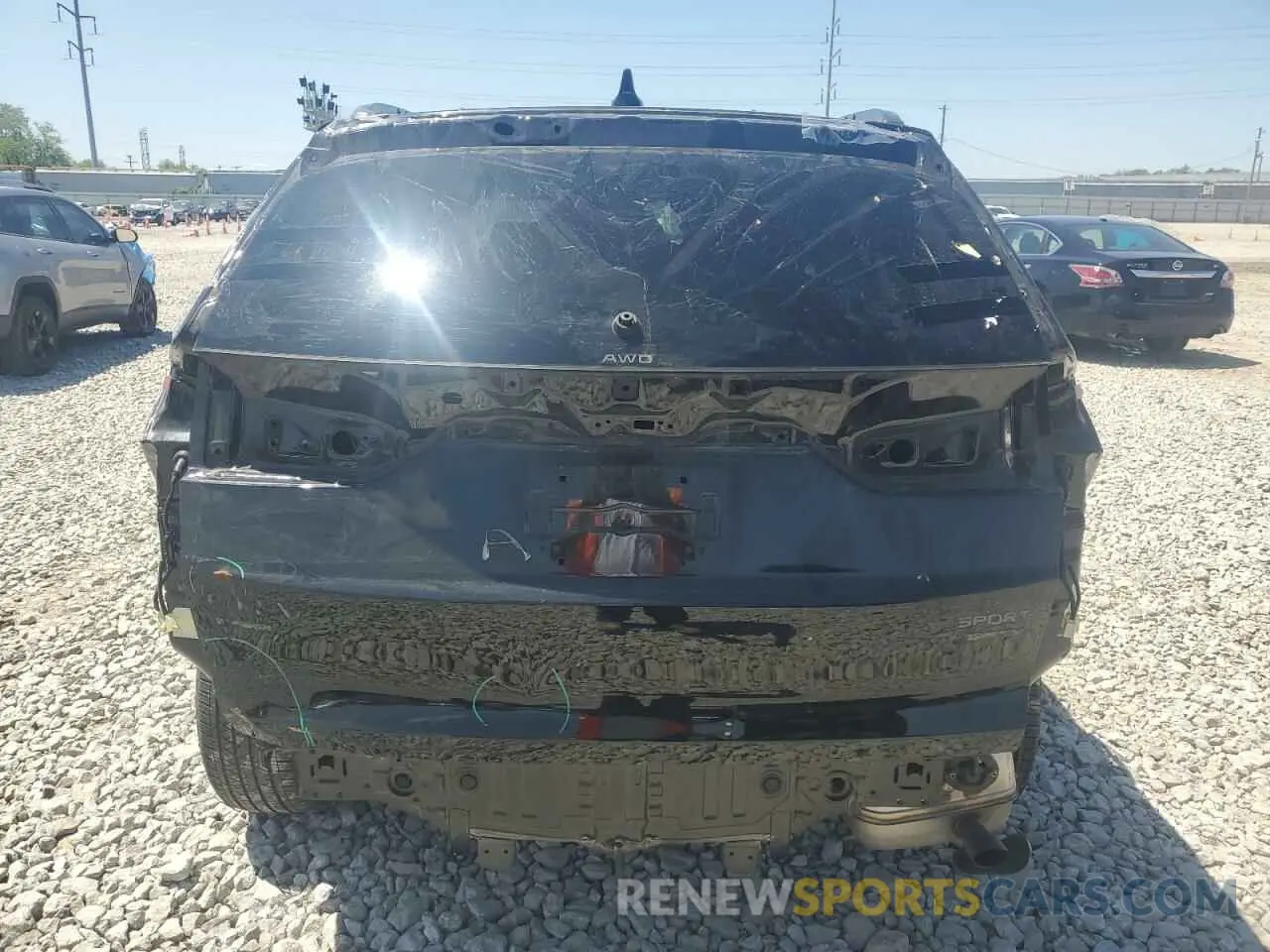 6 fotografías del automóvil dañado 5J6RS6H90RL016180 HONDA CRV 2024