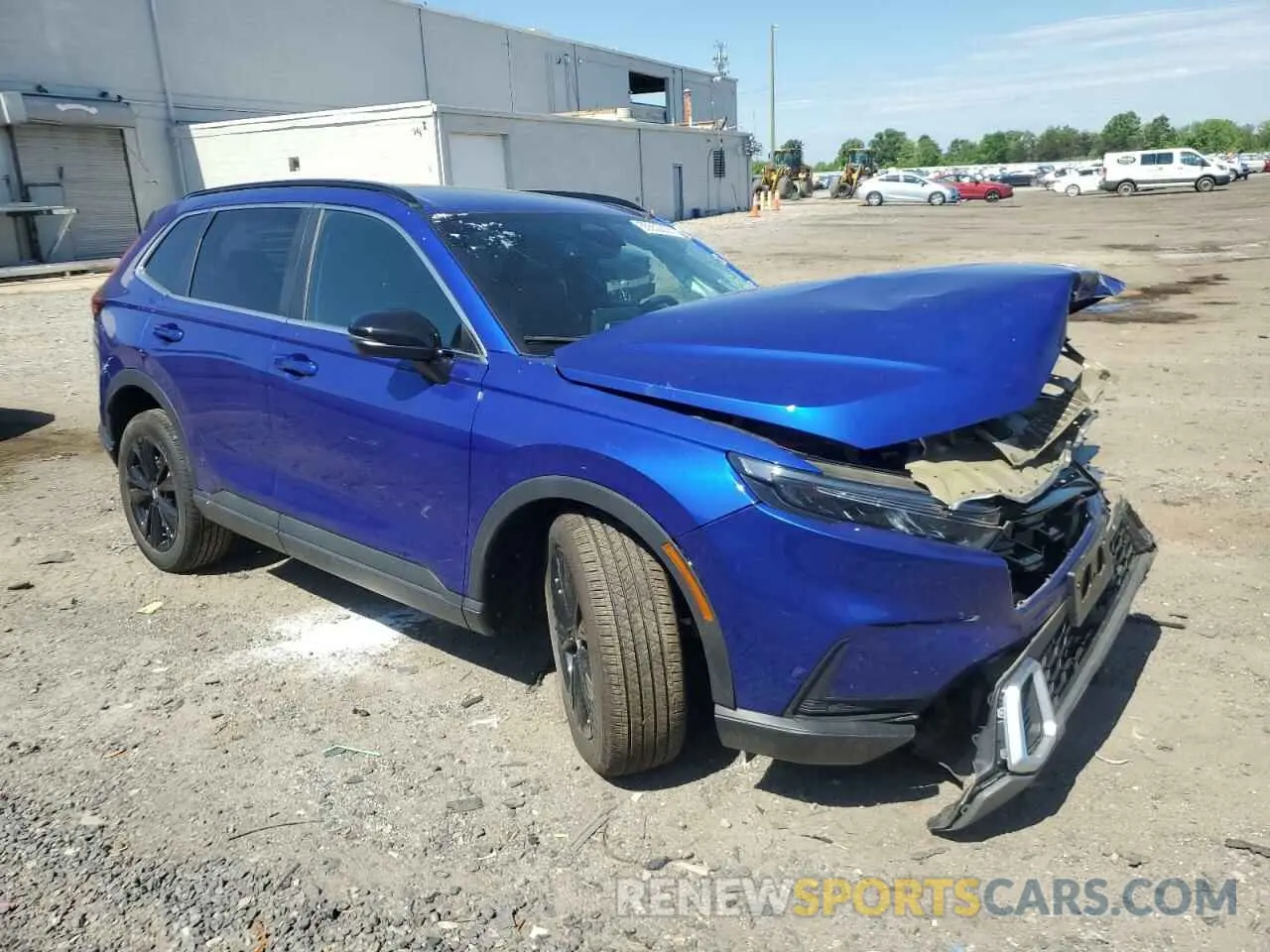 4 fotografías del automóvil dañado 5J6RS6H99RL010703 HONDA CRV 2024