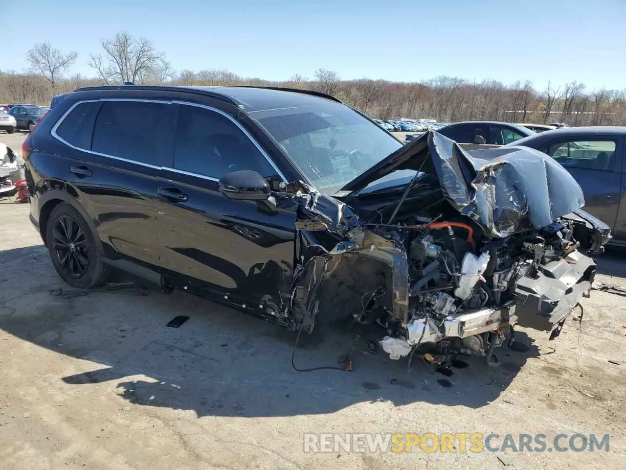 4 fotografías del automóvil dañado 5J6RS6H9XRL016672 HONDA CRV 2024