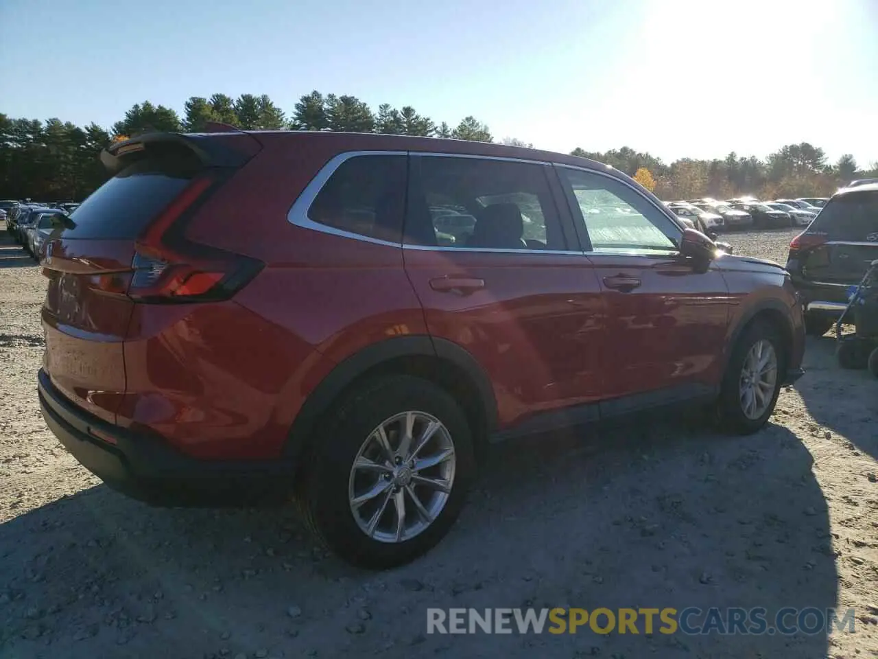 3 fotografías del automóvil dañado 7FARS4H43RE005924 HONDA CRV 2024