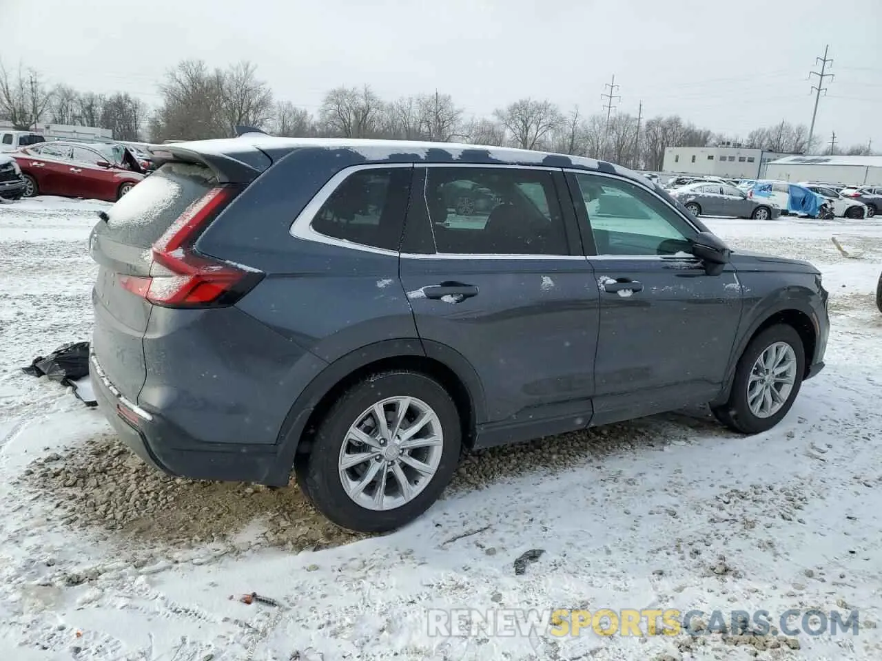 3 fotografías del automóvil dañado 7FARS4H45RE008906 HONDA CRV 2024