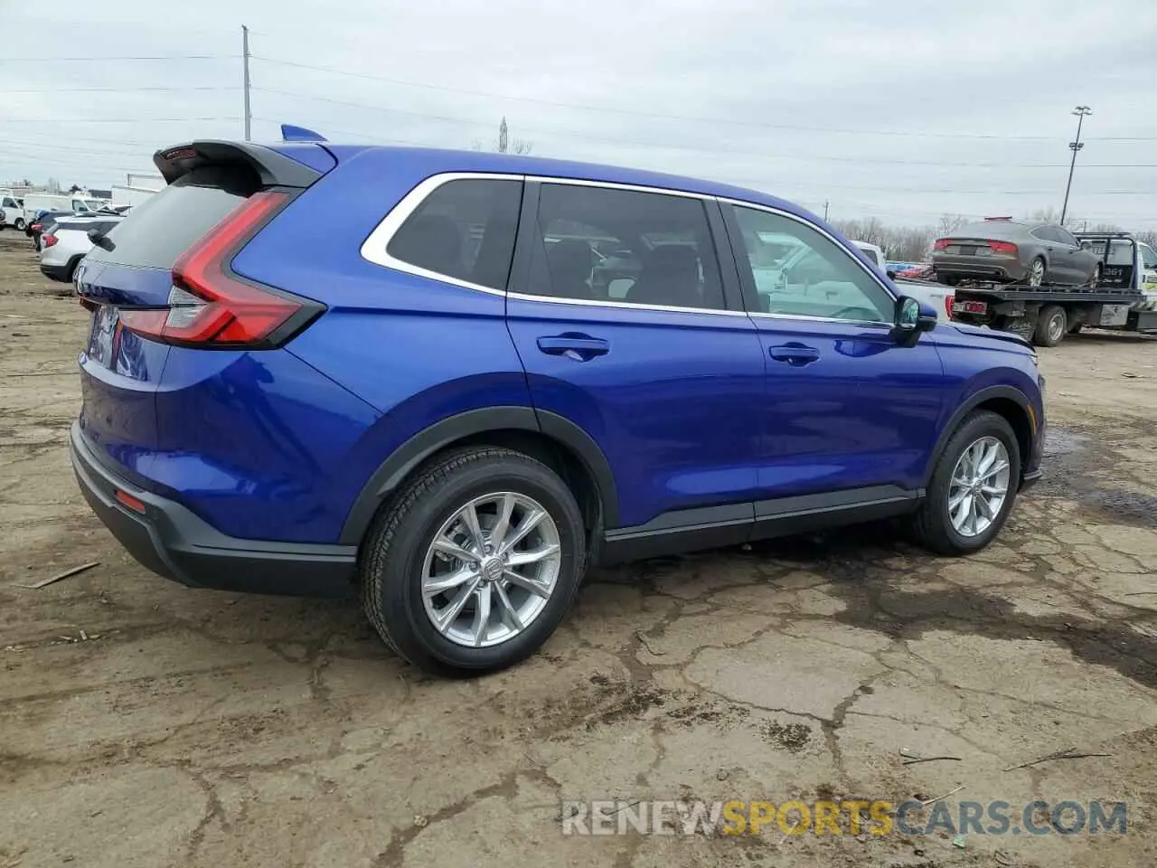 3 fotografías del automóvil dañado 7FARS4H70RE013635 HONDA CRV 2024