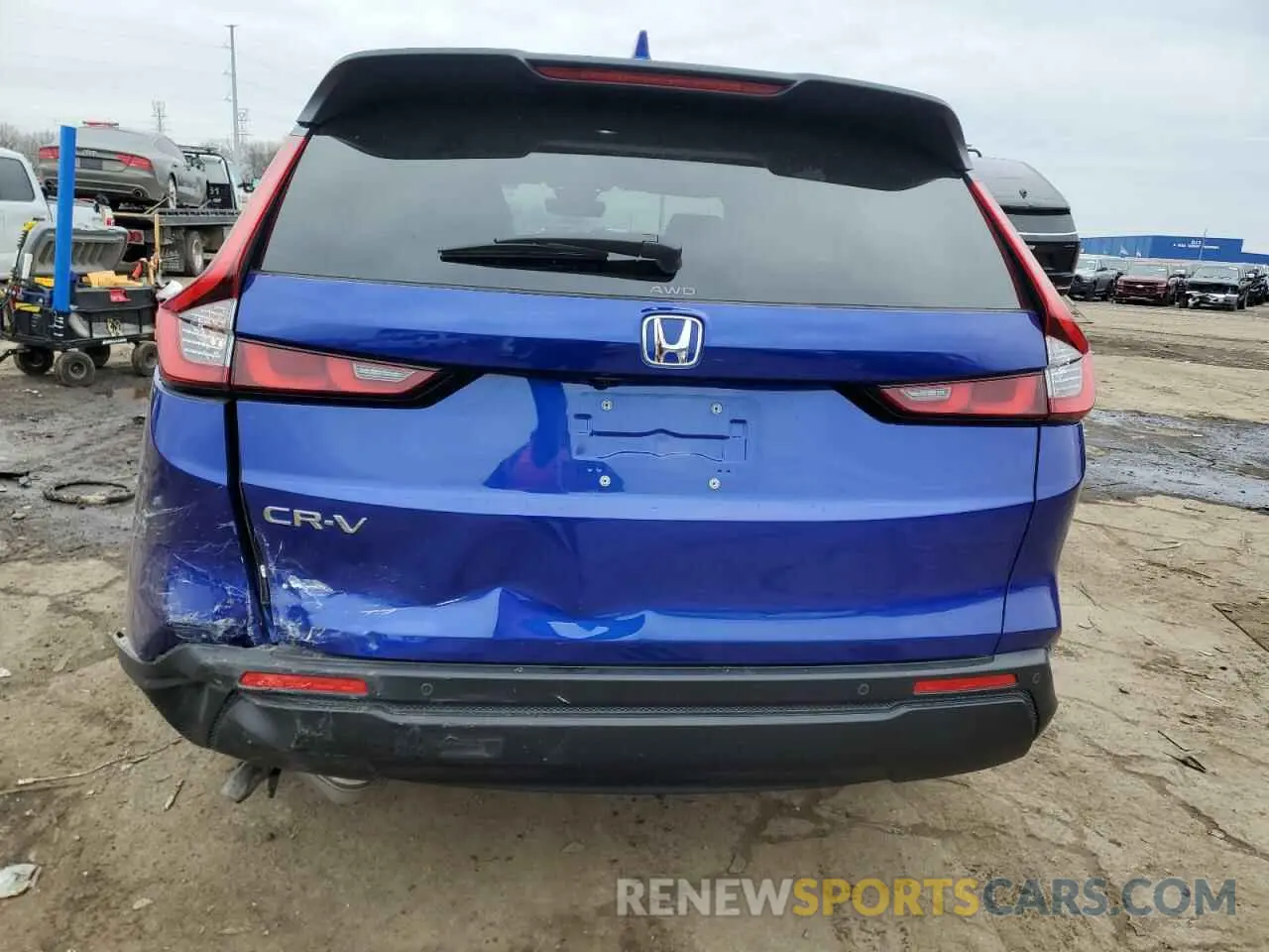 6 fotografías del automóvil dañado 7FARS4H70RE013635 HONDA CRV 2024