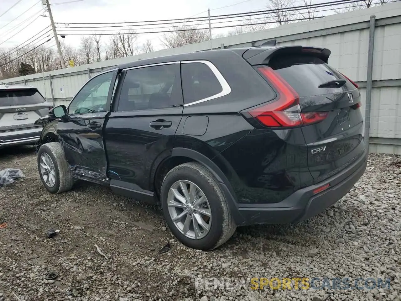 2 fotografías del automóvil dañado 7FARS4H72RE016696 HONDA CRV 2024