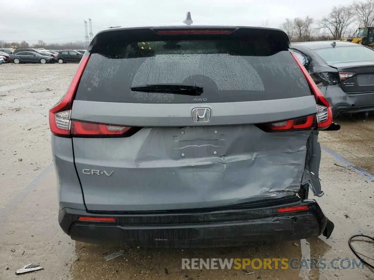 6 fotografías del automóvil dañado 7FARS4H76RE000467 HONDA CRV 2024